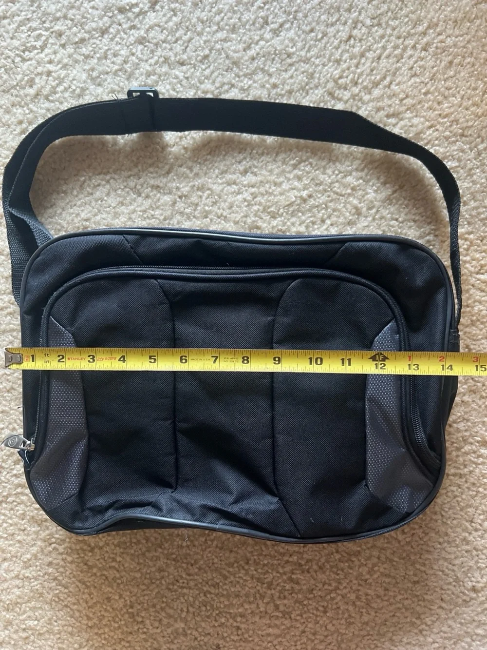 Black Messenger Bag